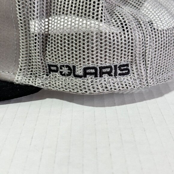 Polaris DTTO Snapback Trucker Hat Gray - Time To Ride Embroidered OSFM - Picture 9 of 12